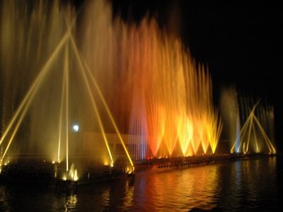 musical fountain