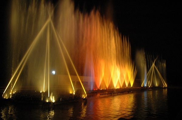 musical fountain